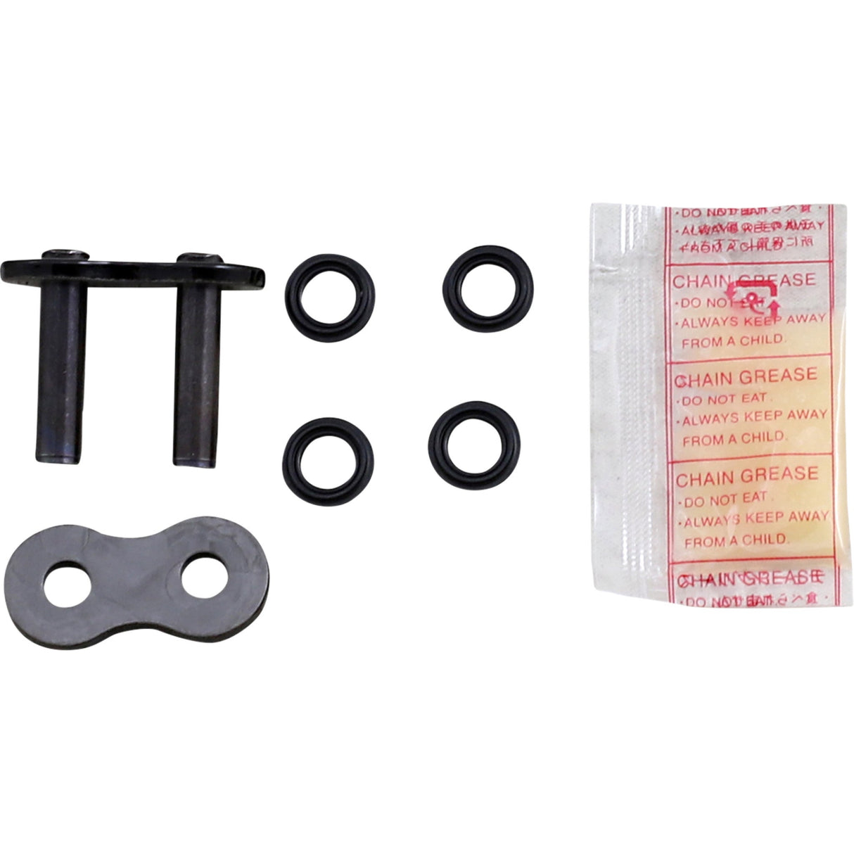 DID 1225-0717 ZJ530ZVMXBK 530 ZVMX Connecting Link 530 ZVMX - Black - Rivet Connecting Link