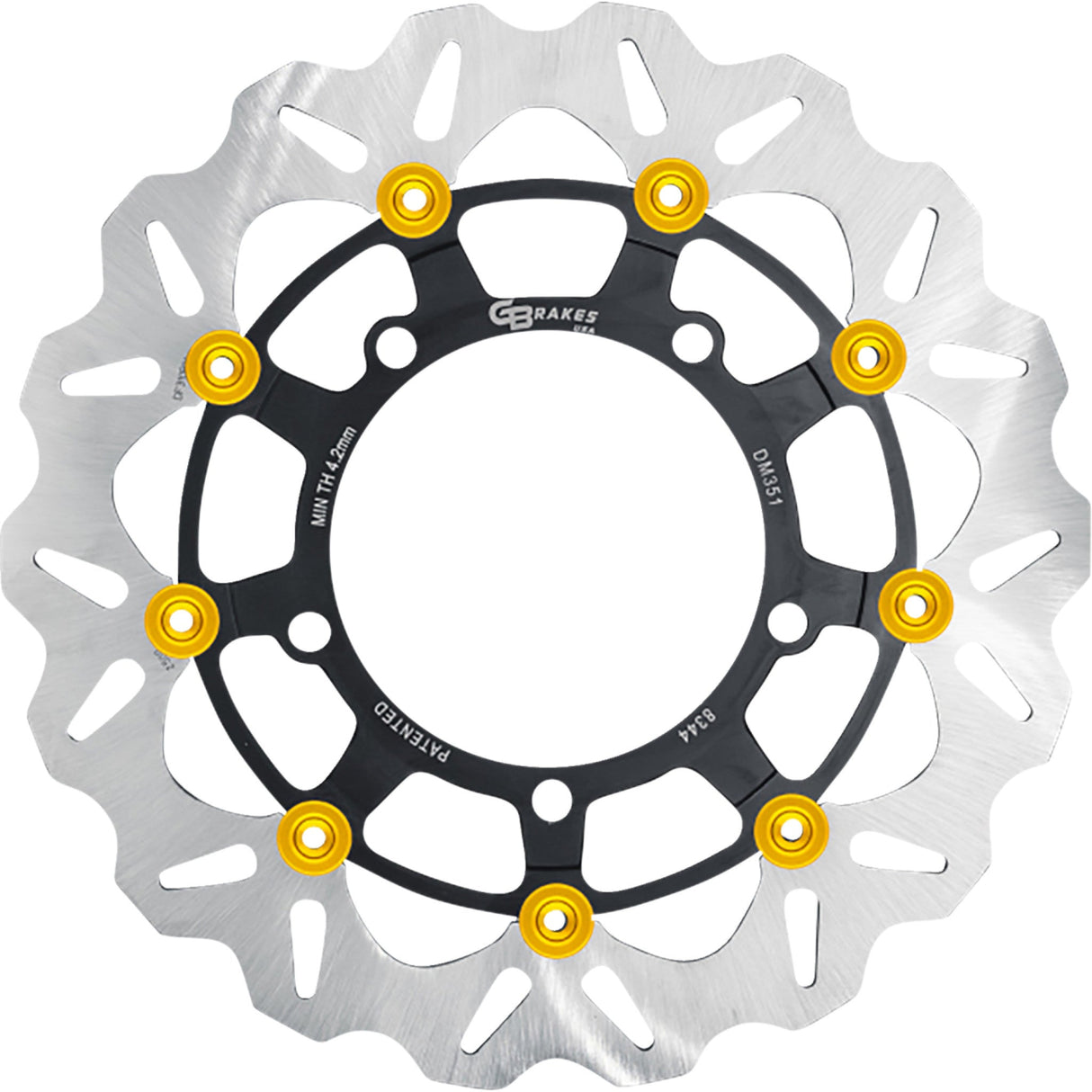 GBRAKES 1710-4958 GBDU038 Brake Rotor