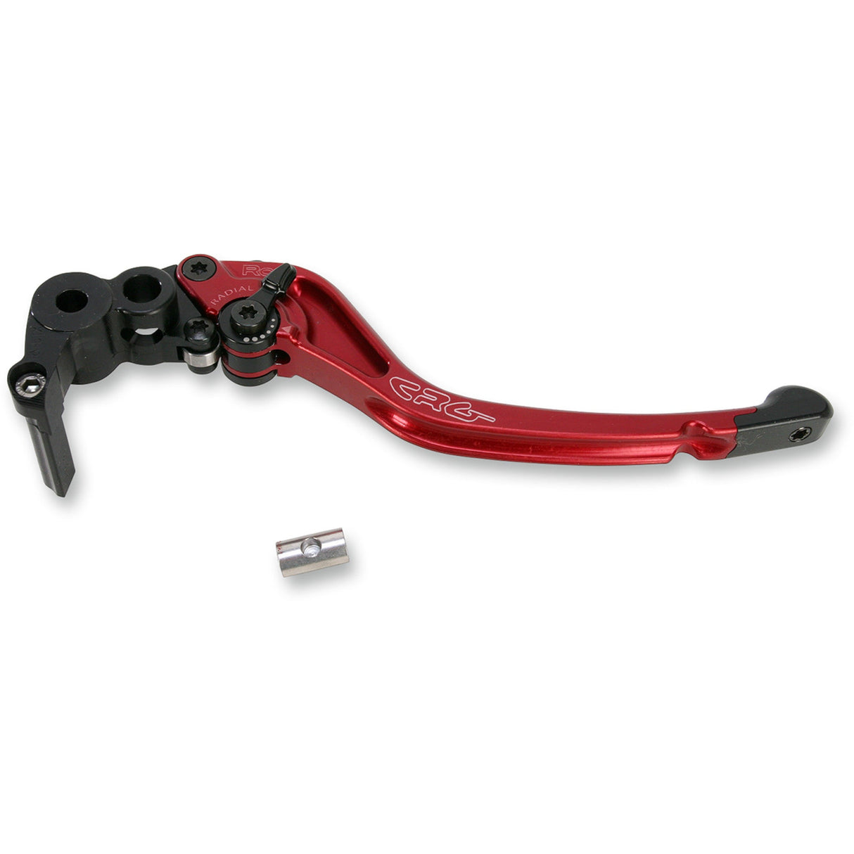 CRG RC2 Standard Brake Lever Red - 2RN-511-T-R For Triumph Daytona 675 / Speed Triple 1050 / Street Triple 2006-2017 | Kawasaki Ninja 2005-2006
