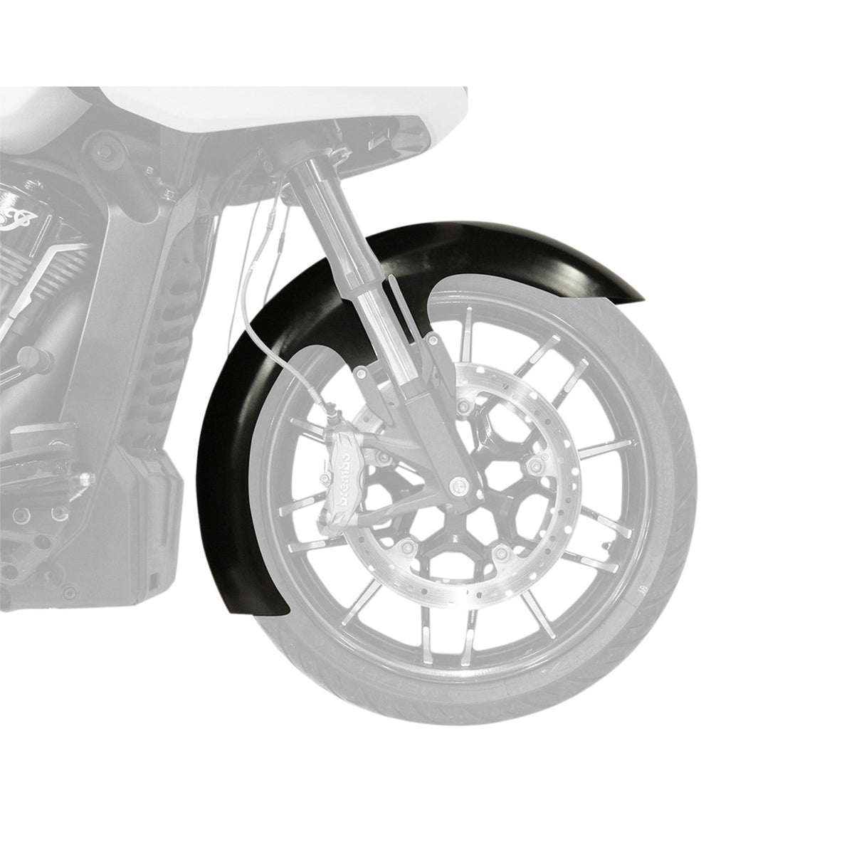 Klock Werks Tire Hugger Series Front Fender 16"-19" - KWF-04-0586 For Indian 2020-2025