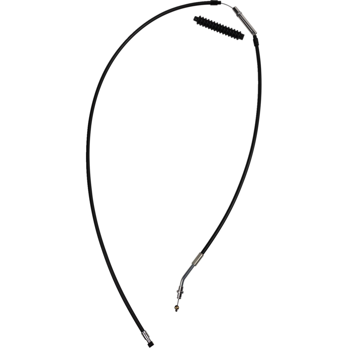 Barnett Black Vinyl Clutch Cable - 101-40-10004 For Indian 2014-2024