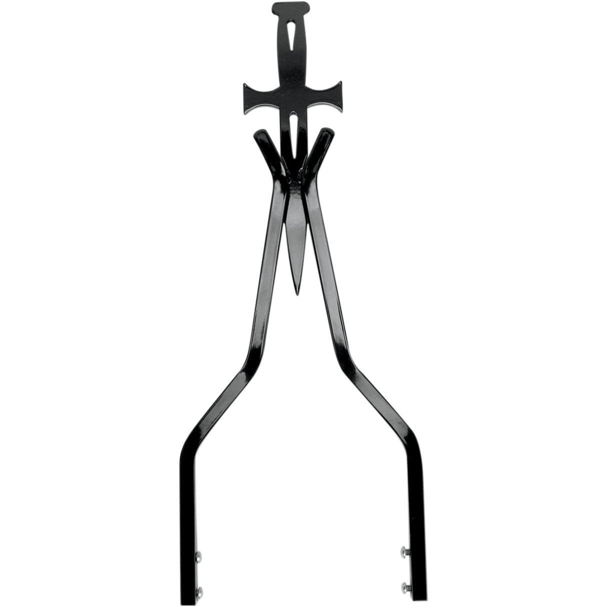 CYCLE VISIONS 1501-0097 CV-8010B Daggertude Styled Sissy Bar Sticks Sissy Bar Stick - Black - 18" Daggertude - Wide