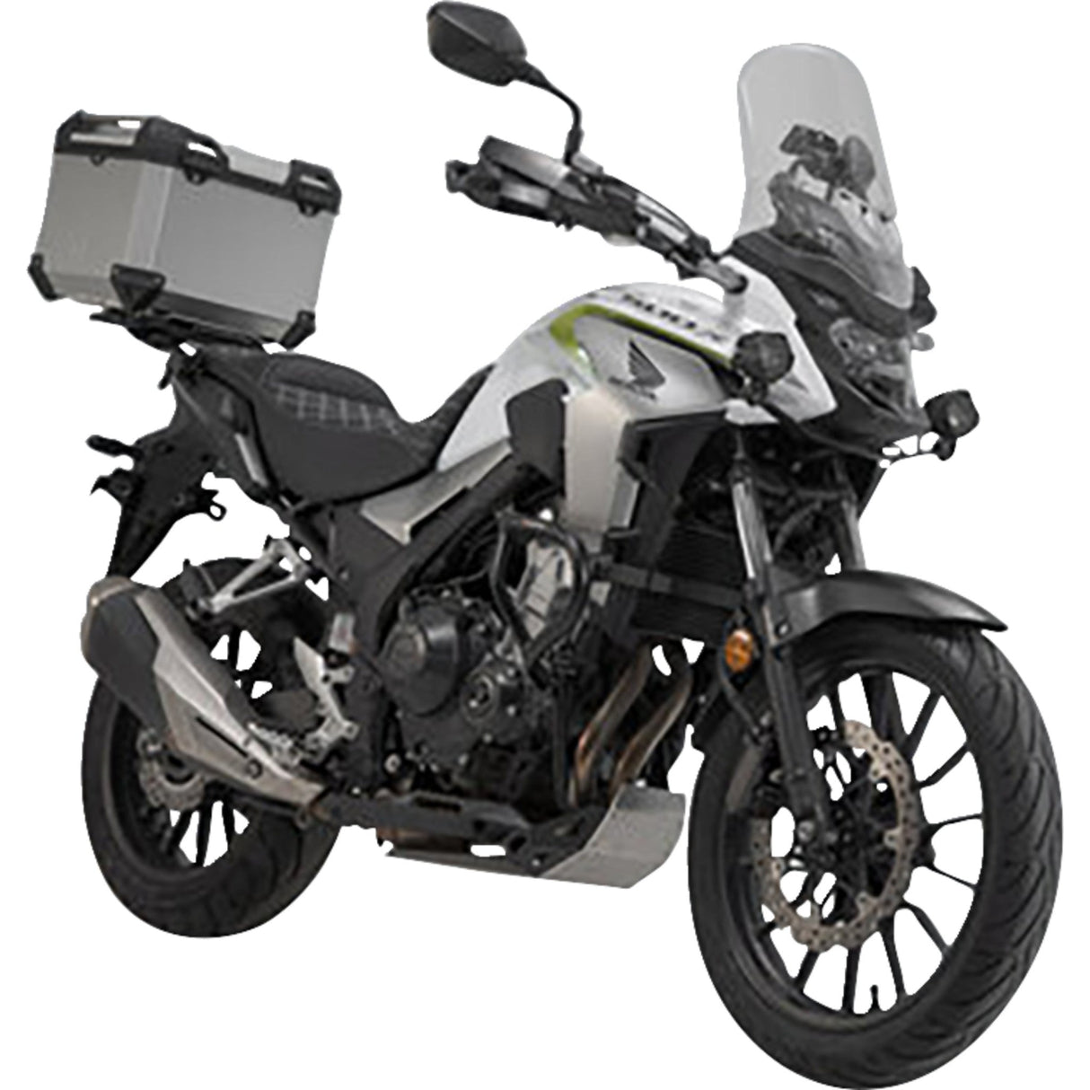 SW-MOTECH 3580-0526 GPT.01.373.70000/S TRAX ADV Top Case System silver - honda cb500/cbr500/nx500 '13-'24