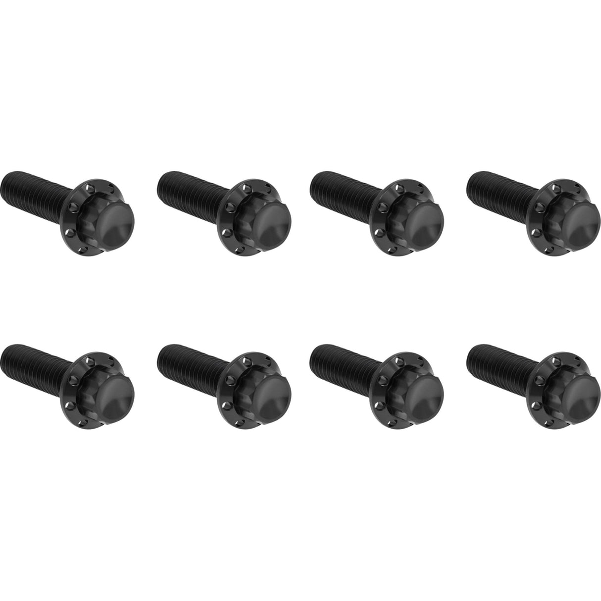 ARLEN NESS 2401-1819 300-710 Transmission Trap Door Titanium 12-Point Bolt Kit — For M8 Models Bolt Kit - Trap Door - Titanium - 12-Point - M8 - Black