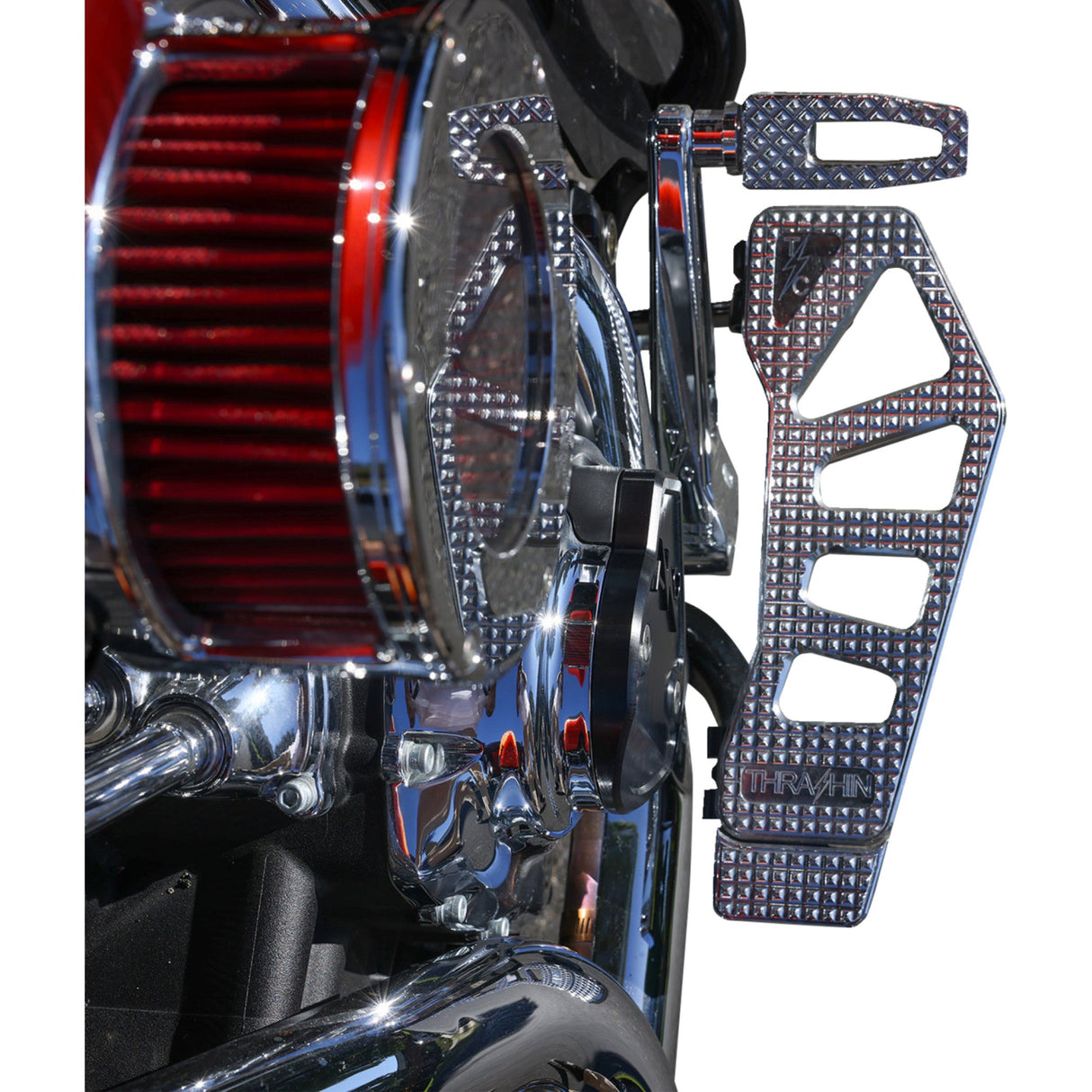 Thrashin Supply CO. Cam Cover Gen 2 Smooth Black M8 - TSC-3028-1 For Harley Touring 2023-2026