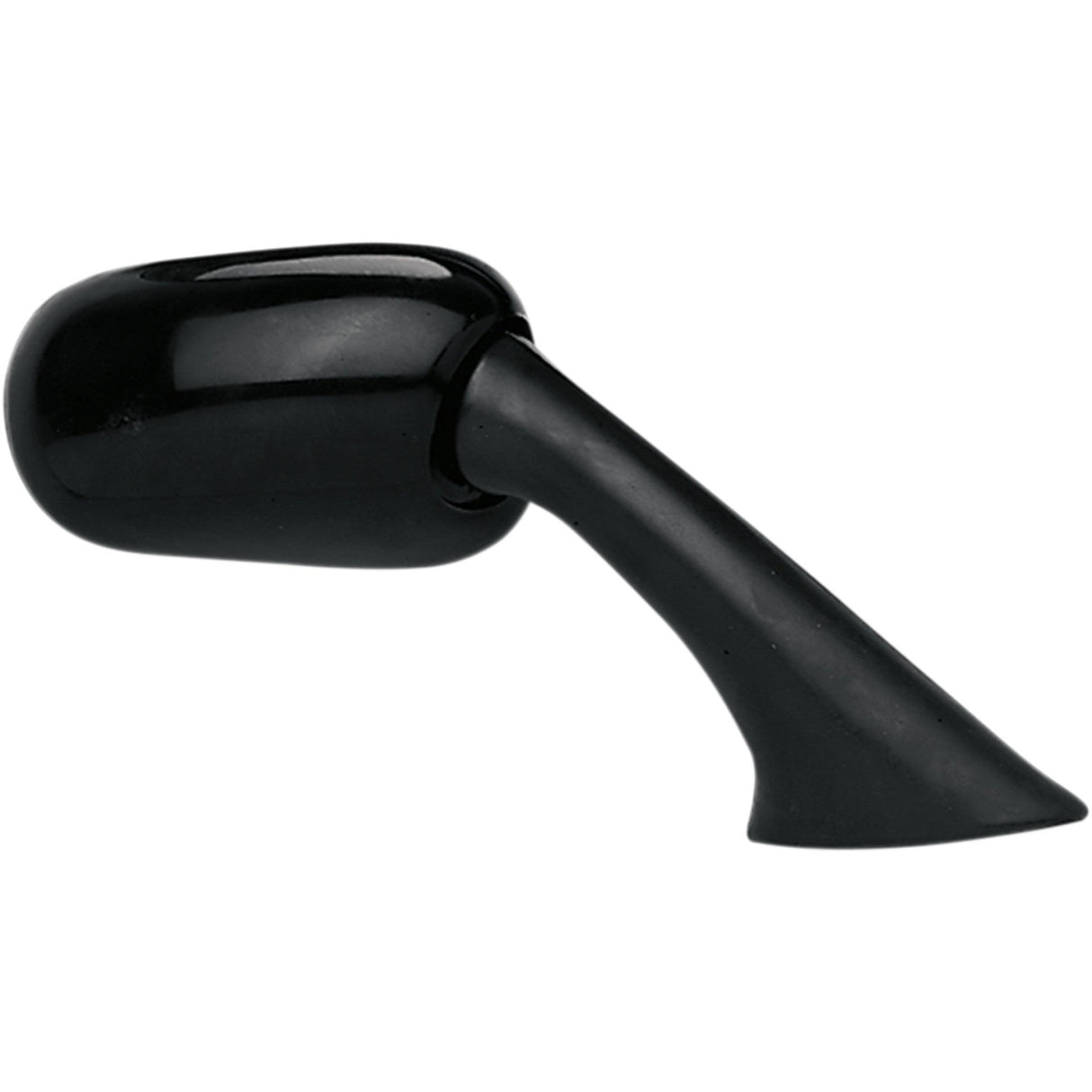 EMGO 2087041 20-87041 OEM-Style Replacement Mirror Mirror - Side View - Oval - Black - Right