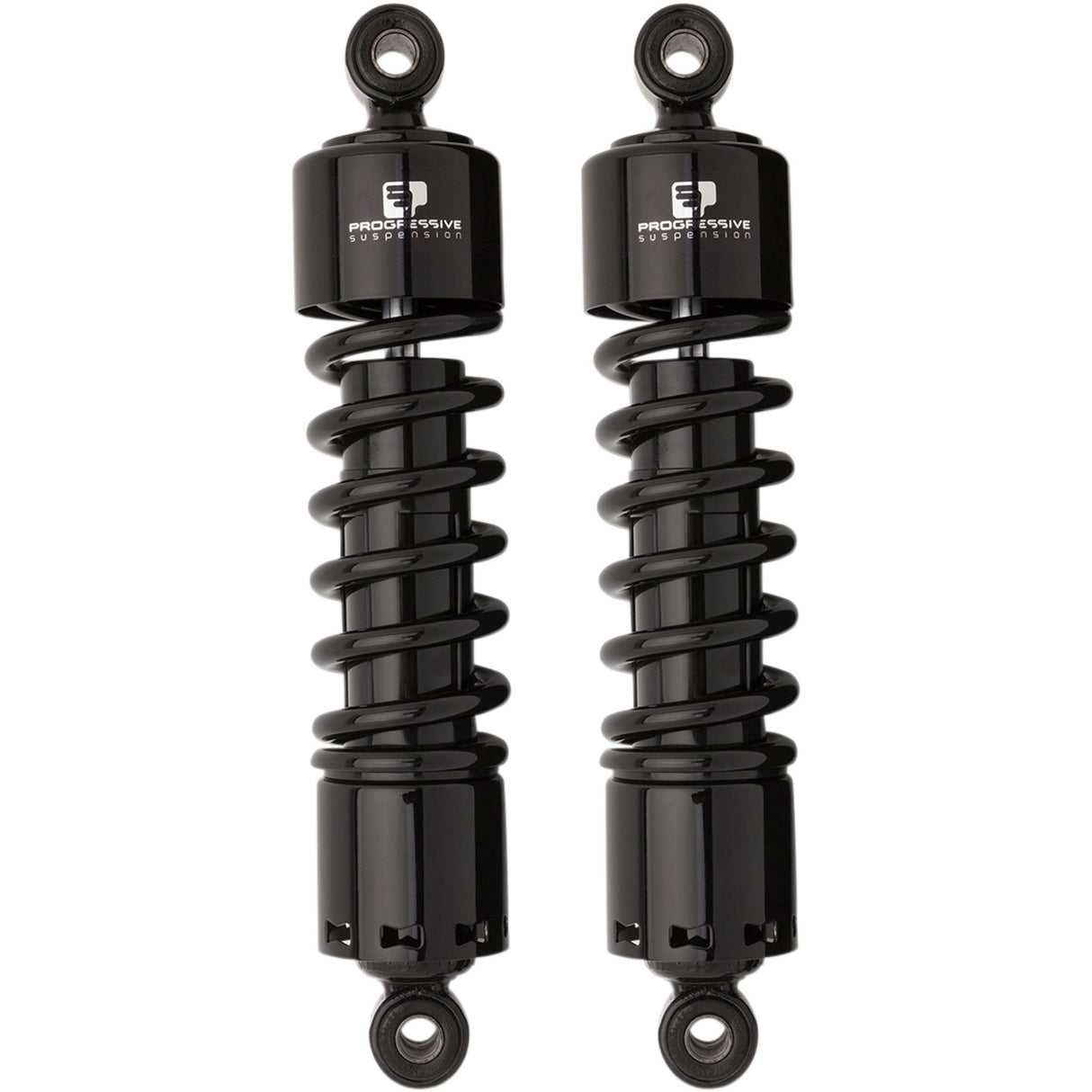 Progressive Suspension 412 Series Without Covers Shock Absorber - 412-4036B For Harley Motorcycles 1991-2017