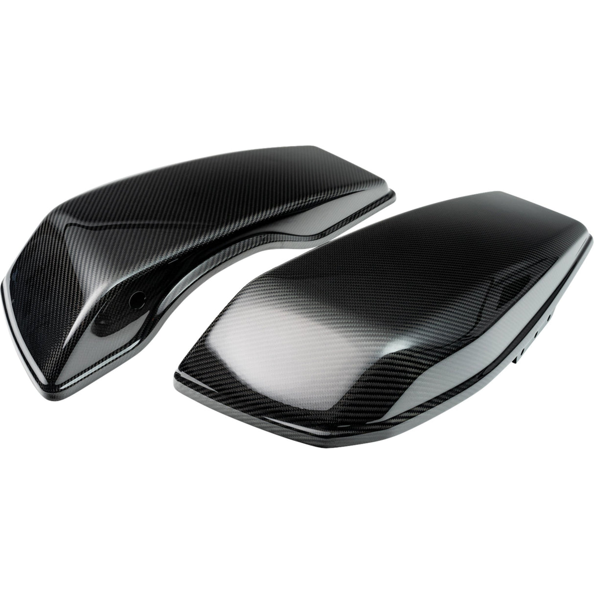 SLYFOX 3501-2127 1022-SBLC-G Saddlebags Saddlebag Lids - Carbon Gloss - FL '24