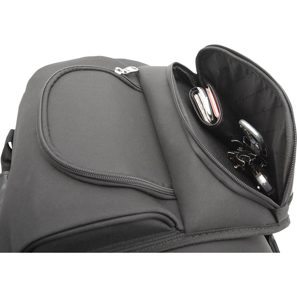 Saddlemen BR4200 Sissy Bar Bag Black - EX000926