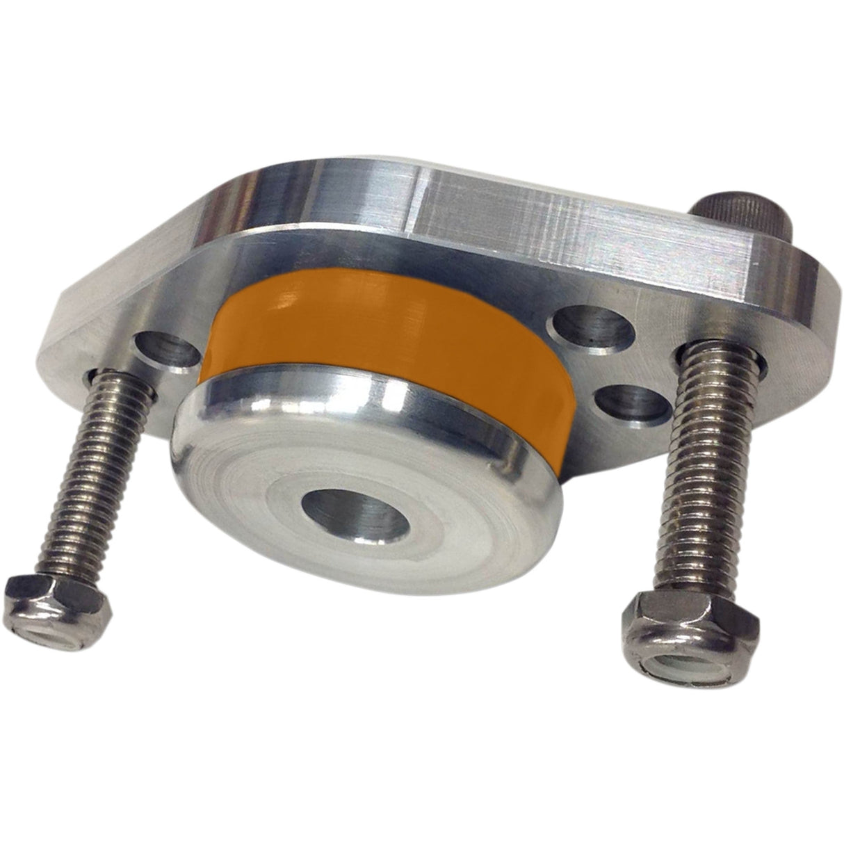 Alloy ART Gooden-Tite ISO Front Engine Mount Raw - GTMM-1 For Harley Motorcycles 1980-2008