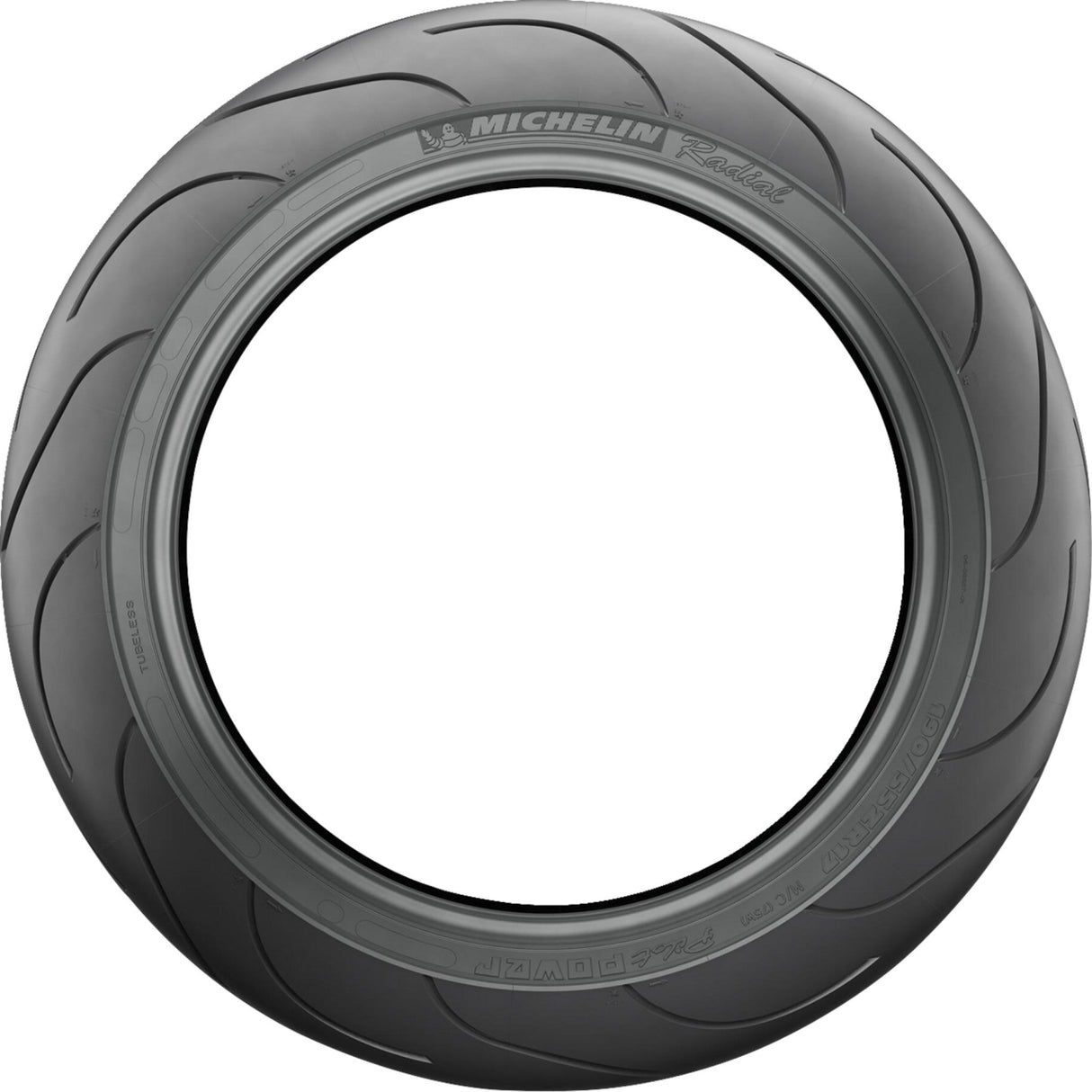 MICHELIN 0302-0139 27933 Pilot Power 2CT Tire Tire - Pilot Power 2CT - Rear - 190/55ZR17 - (75W)