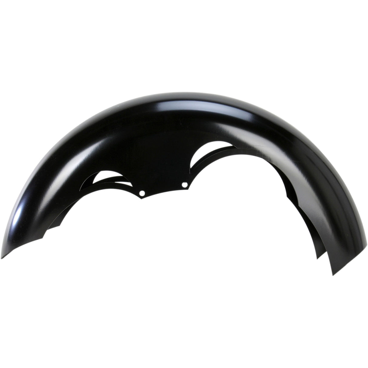 KLOCK WERKS 1401-0436 KWF-01-0107-2014 Tire Hugger Front Fender for Dresser - Tude Fender Kit - Steel - Black - 21" - FL