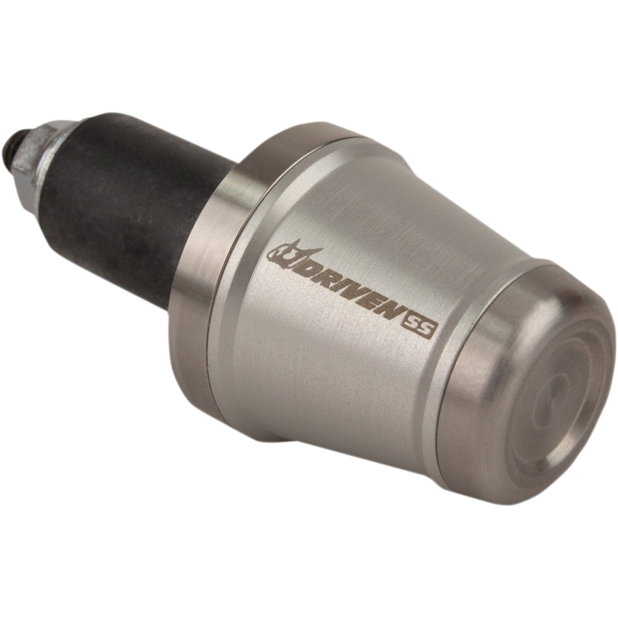 DRIVEN RACING 0634-0375 DBEW-SS-SL Stainless Steel Handlebar End Weight Bar End Weight - Stainless Steel/Silver