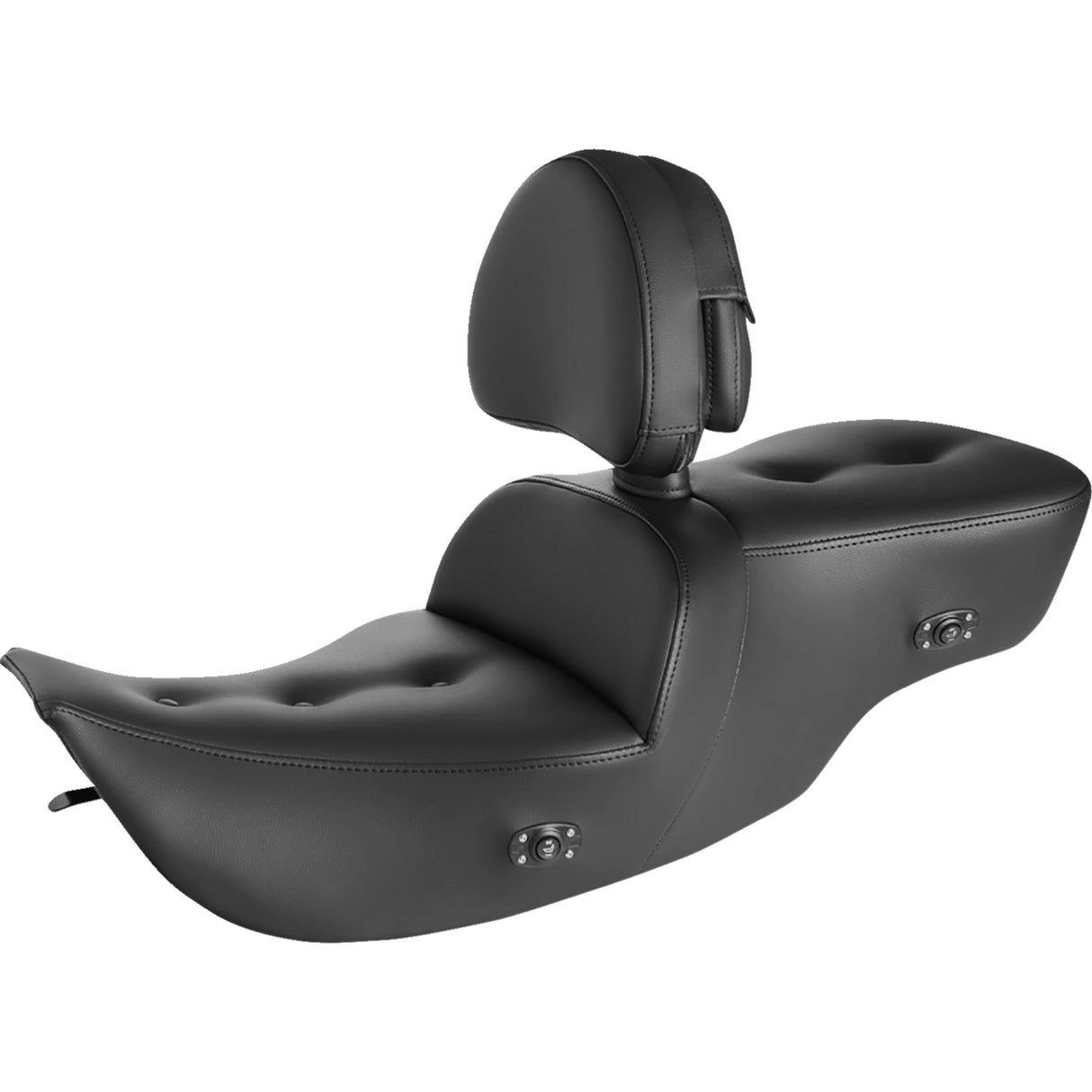 Saddlemen Roadsofa™ Seat W Driver Backrest - 897-07-181BRHC For Harley Touring 1997-2007