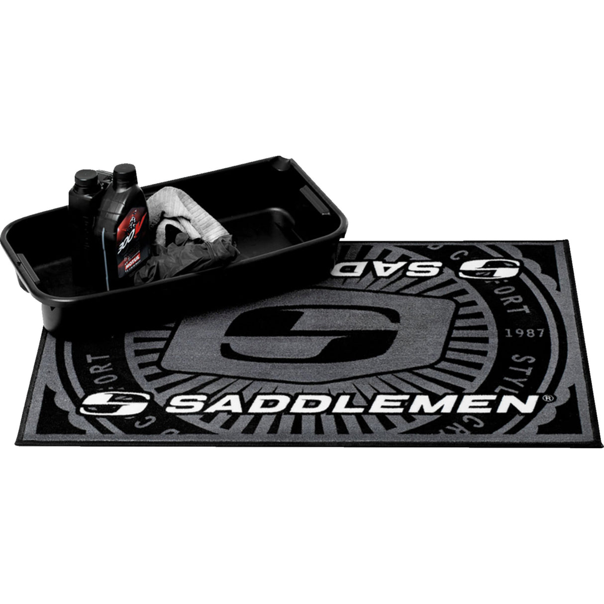 SADDLEMEN 9905-0242 FM-001 Branded Floor Mat Floor Mat - 36" x 24"