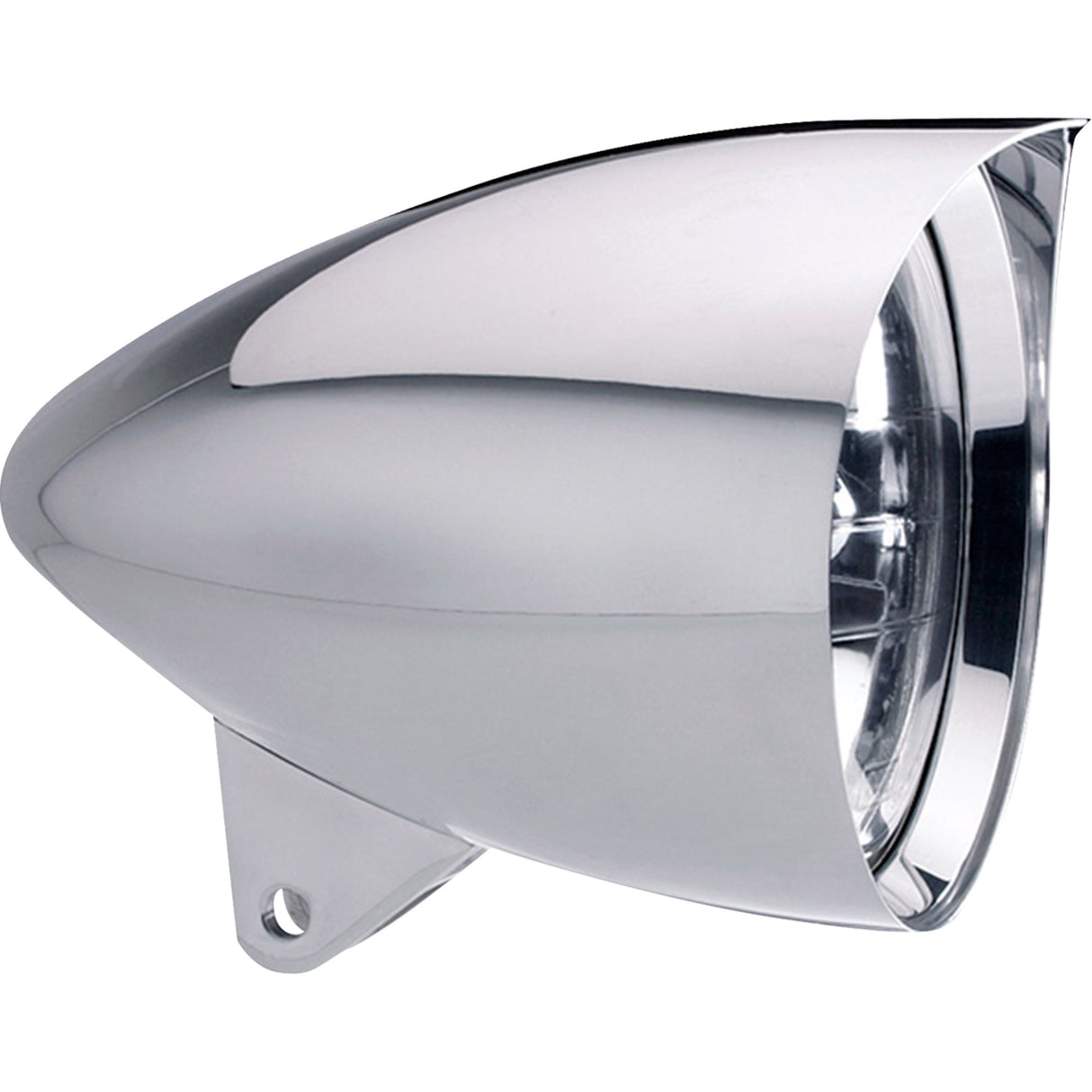 Headwinds Headlight Housing 5-3/4" Vampire Concours Rocket Chrome - 1-5900VCA For Harley 1980-2017