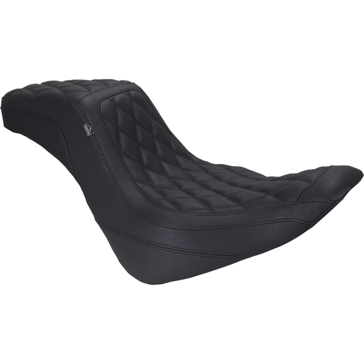 Mustang Squareback Seat Double Diamond FL FX - 78808 For Harley Softail 2018-2026