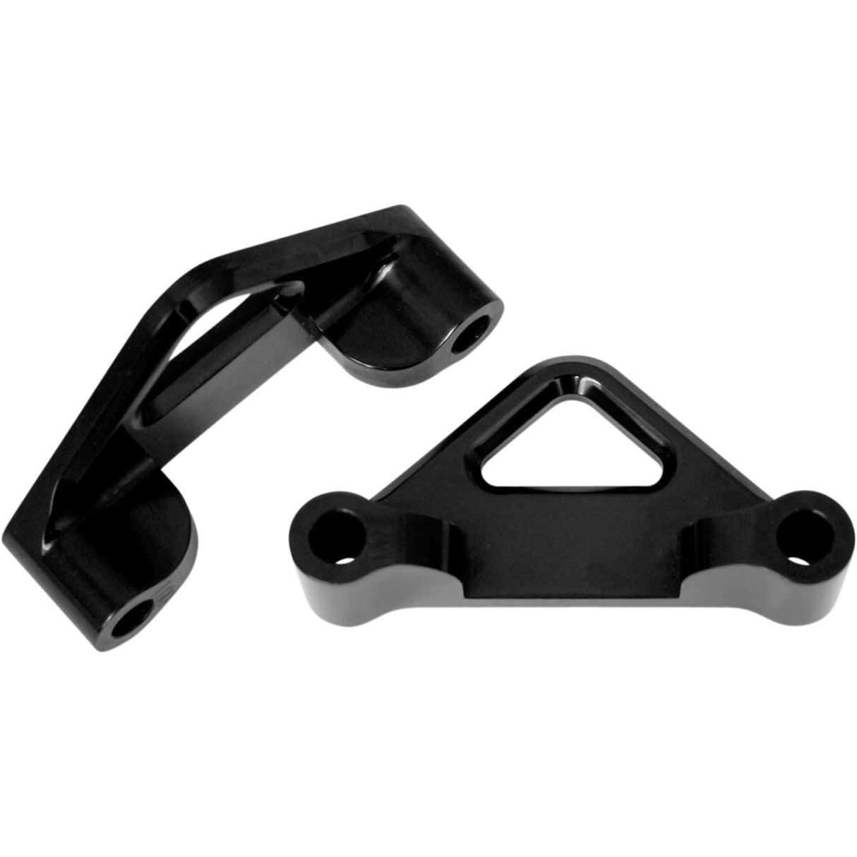 ACCUTRONIX 1410-0058 TFS41-EMF100B Fender Spacers for Hot/Bagger Legs Hot Legs/Bagger Legs Fender Spacer - Black - 1.00" Spacer - For 6" Width Fender