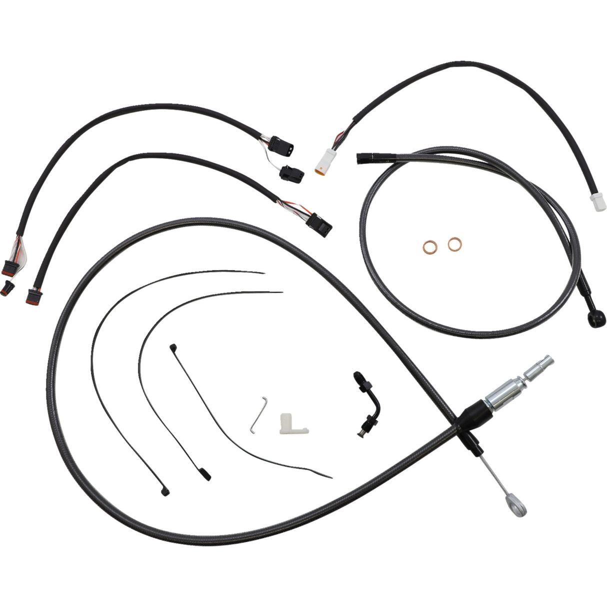 Magnum Shielding Cable Kit - 4871182 For Harley Softail 2018-2024