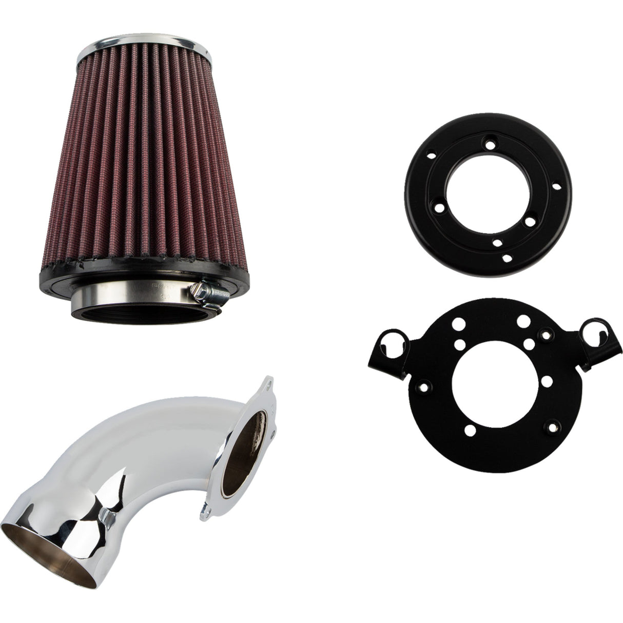 Cobra Cone Air Intake Kit Chrome Sportster - 606-0103-06 For Harley Sportster 2004-2022