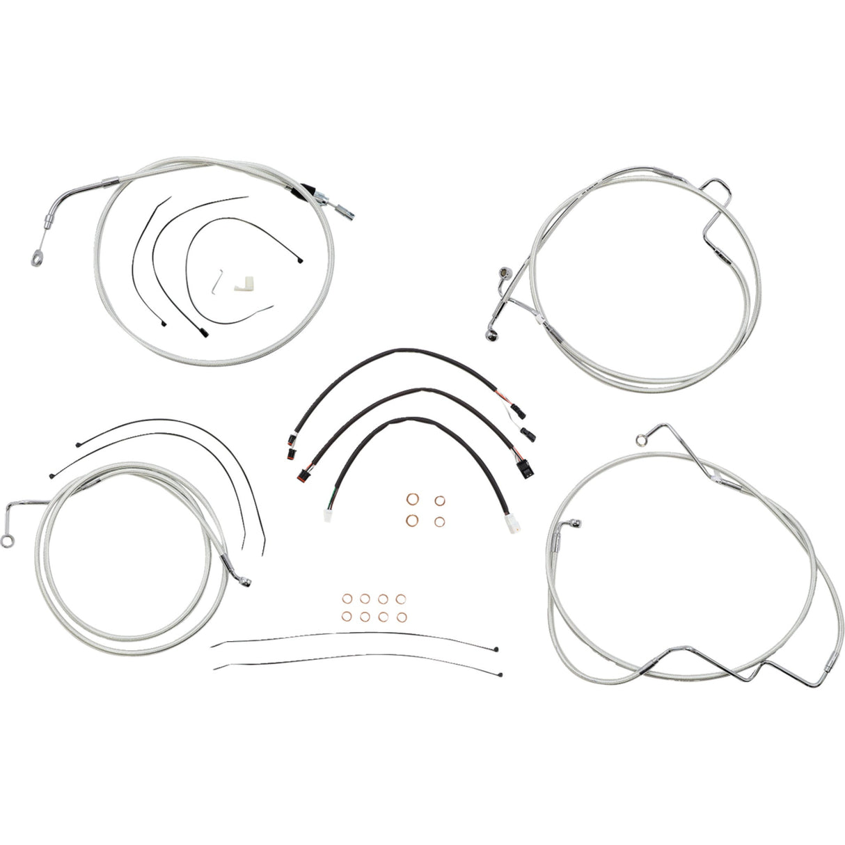 Magnum Shielding Cable Kit - 3871191 For Harley Touring 2021-2023