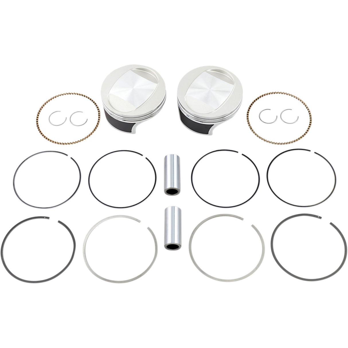 Wiseco Tracker Series™ Piston Kit - K0210PS For Harley Motorcycles 2007-2017