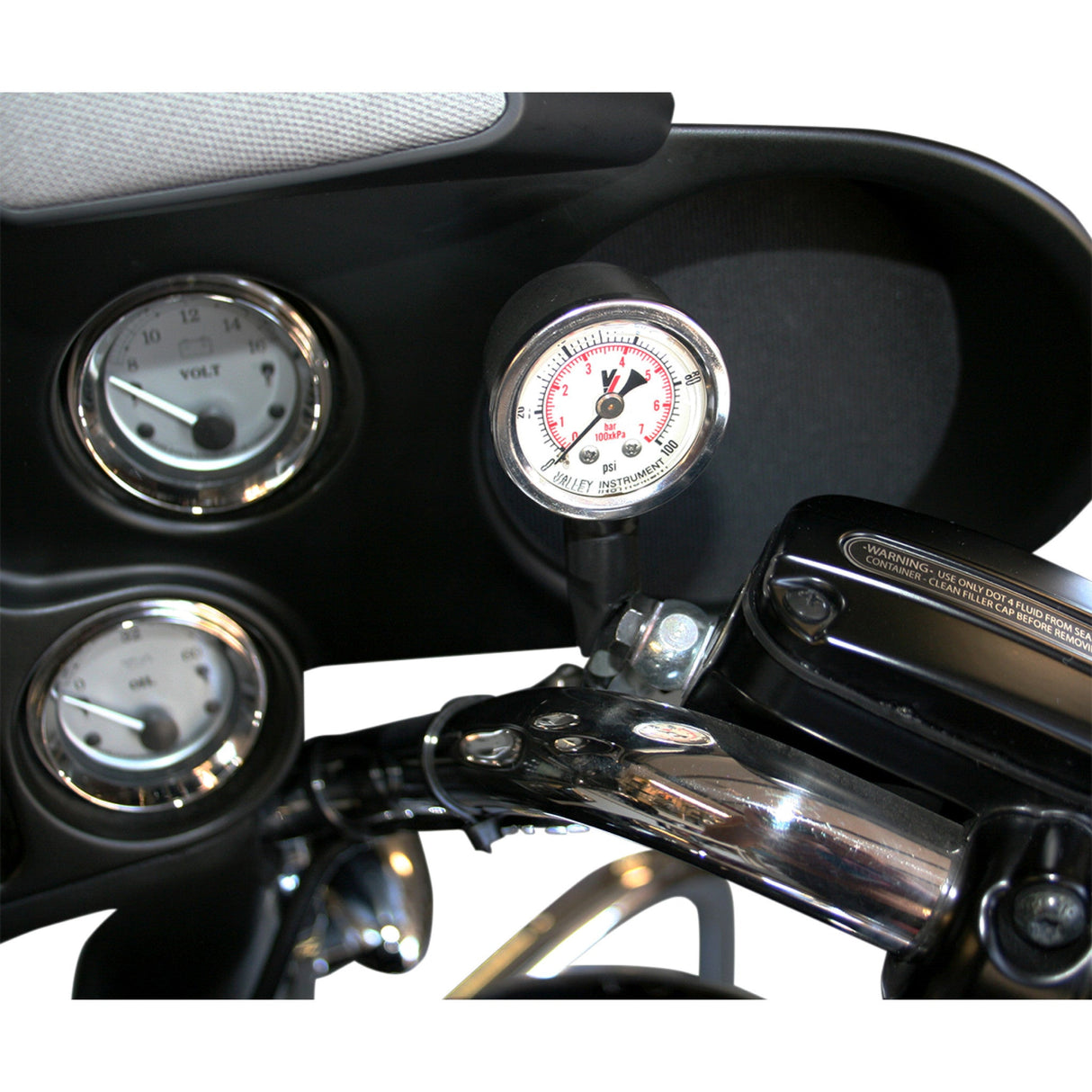 FEULING OIL PUMP CORP. 2212-0435 9019 Remote Oil Pressure Gauge/Line Kits - Black