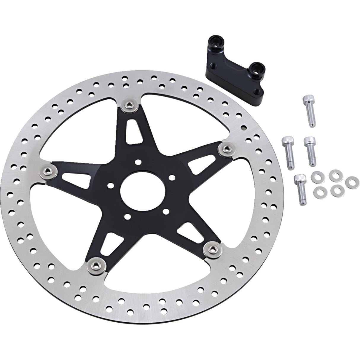 Arlen Ness Big Brake Floating Rotor Kit 14" Front Left Touring - 02-910 For Harley Touring 2008-2016