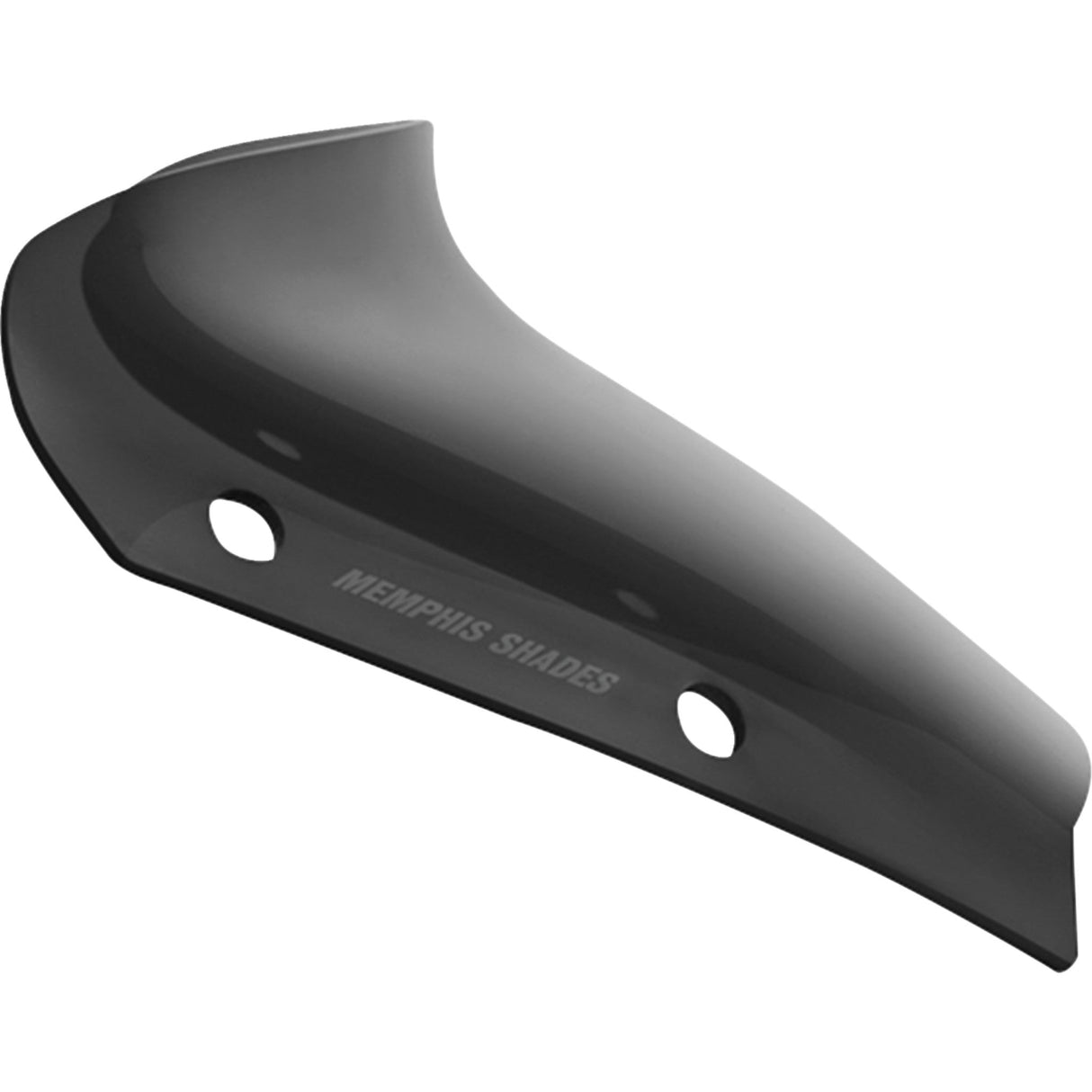 Memphis Shades Spoiler Windshield 2" Dark Black Smoke - MEP88610 For Harley Street Glide 2023-2026