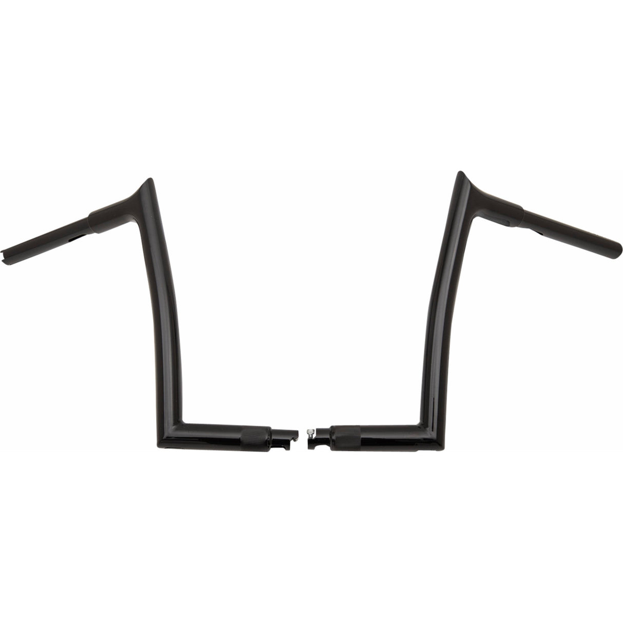 FAT Baggers INC. 1-1/4" EZ Install Pointed Top Handlebar 12" Black - 948012-B For Harley Touring 2023-2026