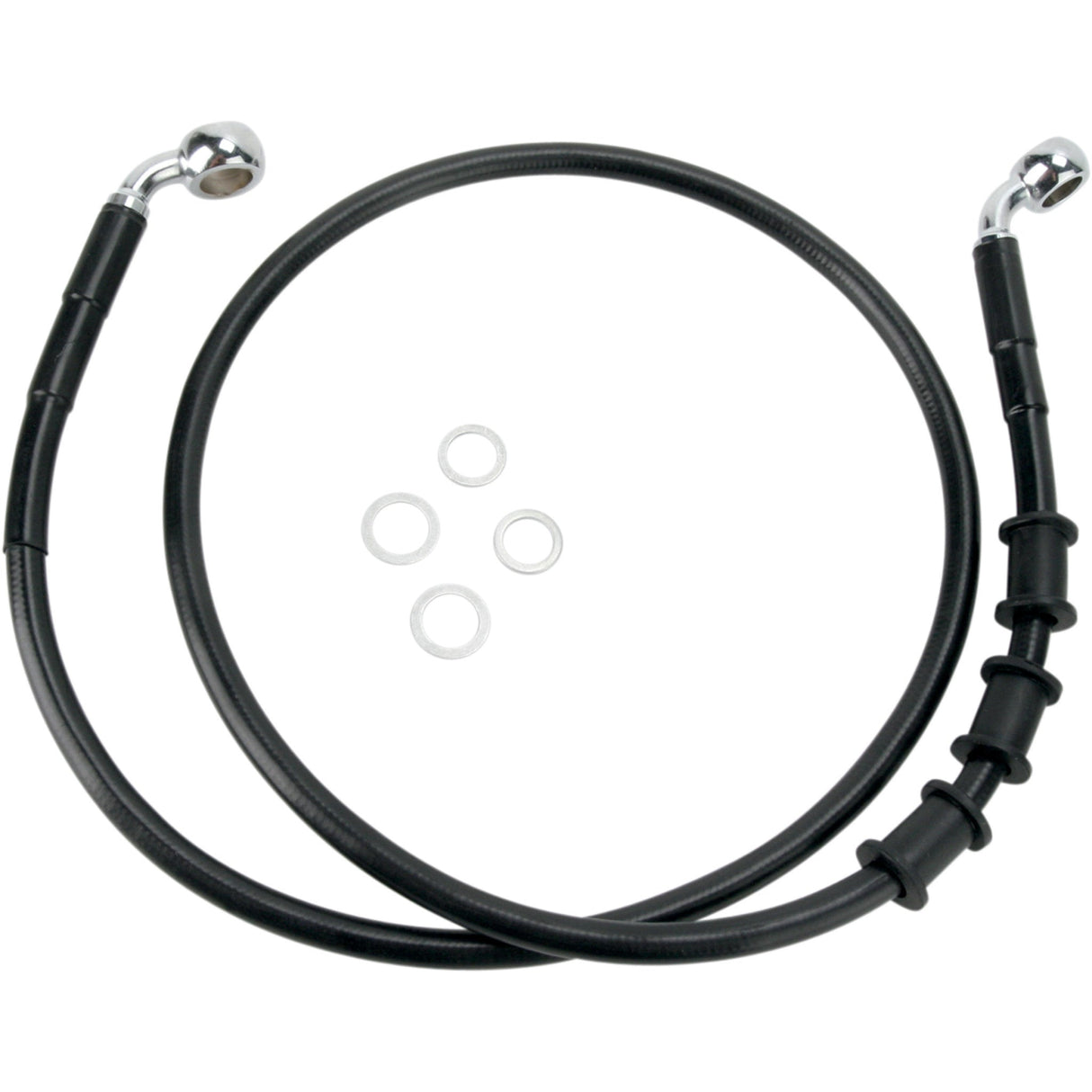 DRAG SPECIALTIES Extended Length Brake Line Kit Front
