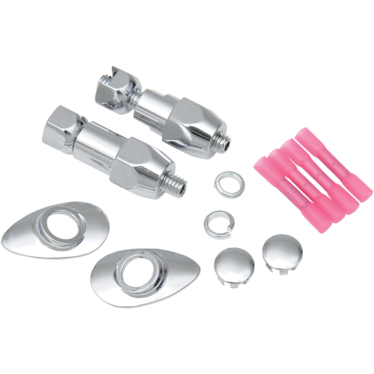 Drag Specialties Relocating Kit - 2020-0410 For Harley Softail / 15th Anniversary 2003-2017