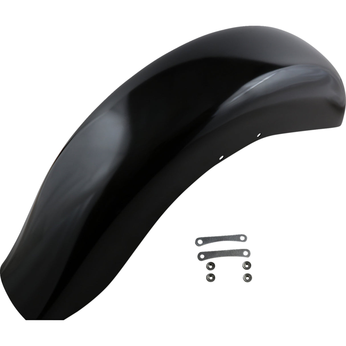 Klock Werks Benchmark Front Fender For Softails Black 16"-19" HD Softail Touring - KWF-02-0463 For Harley Softail 2018-2025