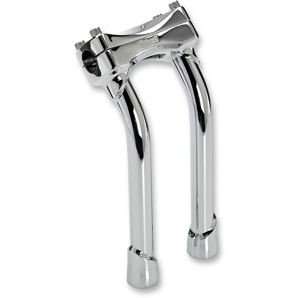 BILTWELL Murdock Handlebar Riser Risers - Pullback Chrome