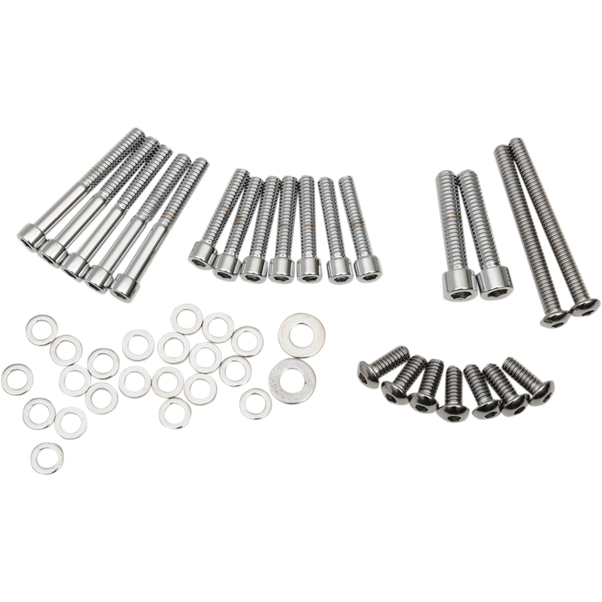 COLONY DS-189748 8919-19P Bolt Kit primary cover - polished - dyna