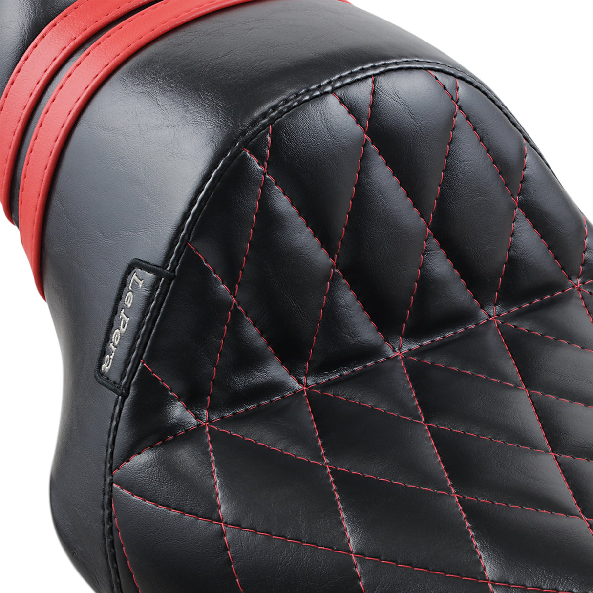 LePera Stubs Spoiler Seat - LK-416DMRED For Harley Sportster 2010-2022
