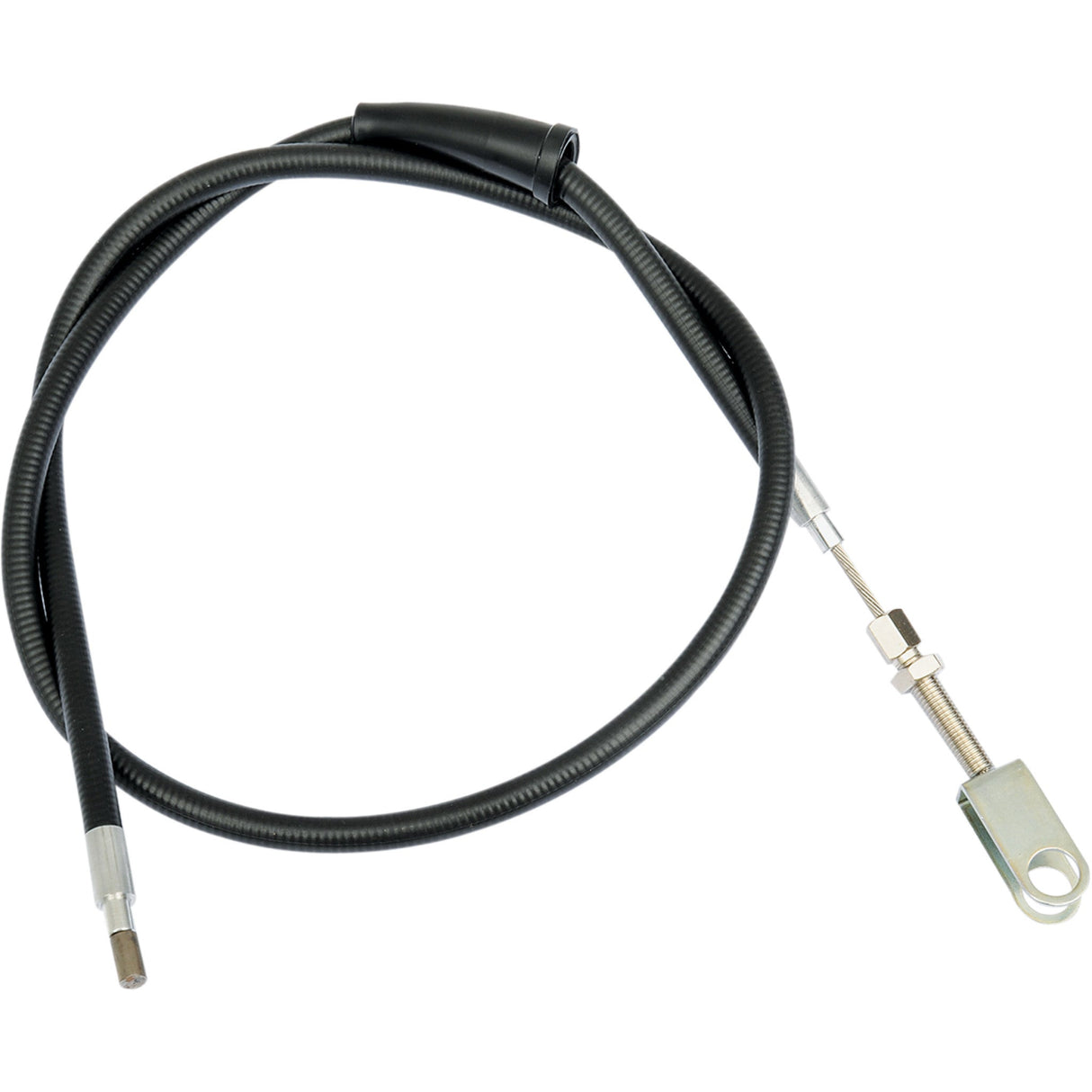 Barnett High-Efficiency Black Vinyl Clutch Cable +6" Size - 101-30-11013HE6 For Harley Touring 1952-1967