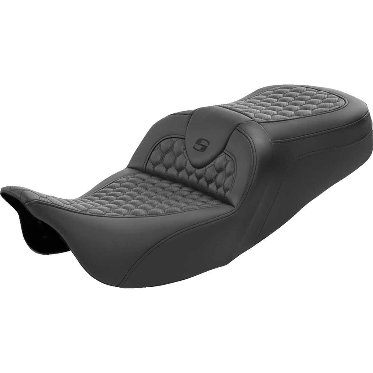 Saddlemen Honeycomb Roadsofa™ Seat Honeycomb Without Backrest - 808-07B-189 For Harley Touring 2008-2025