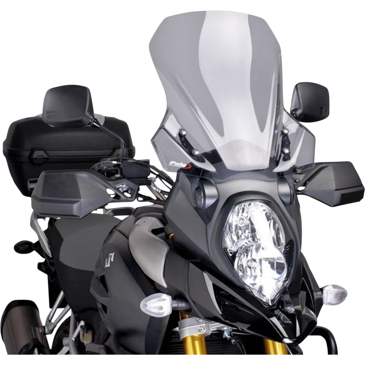 Puig Hi-Tech Parts Sport Touring Windshield - 7229H Suzuki 1000A Strom / 1000 Strom / 1000 Strom Adventure 2014-2019