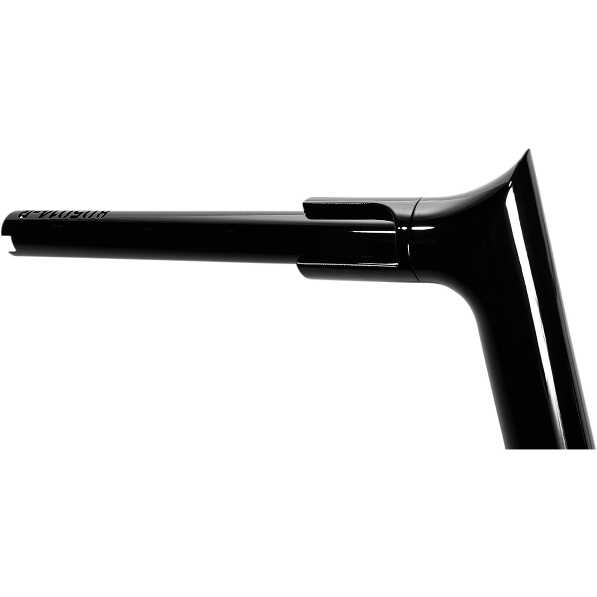 FAT Baggers INC. 1-1/2" EZ Install Pointed Top Handlebar 14" Black - 805014-B For Harley Touring 2006-2020