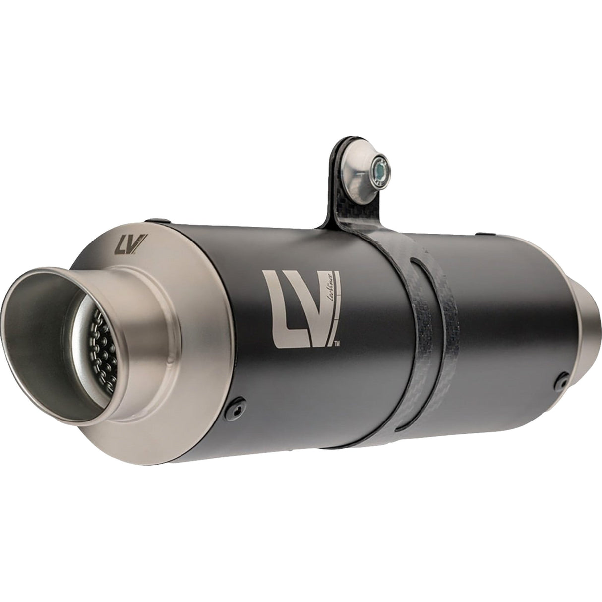 LEOVINCE 1811-4731 15502BU GP Corsa Slip-On Muffler black edition - duke/rc 390
