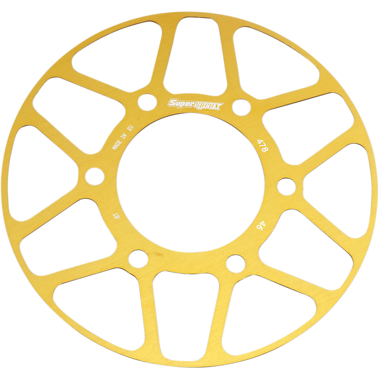 Supersprox Edge Sprocket Insert Gold 46 Tooth - RACD-478-46-GLD Kawasaki Motorcycles 1993-2022
