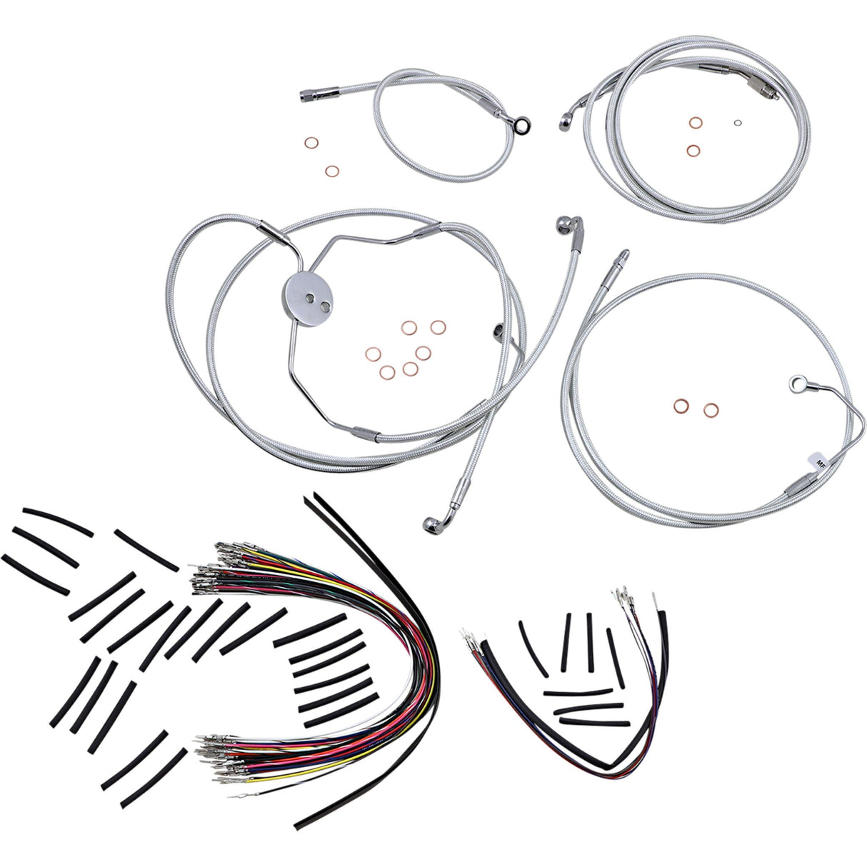 Magnum Shielding Cable Kit - 387022 For Harley Road Glide 2011-2012