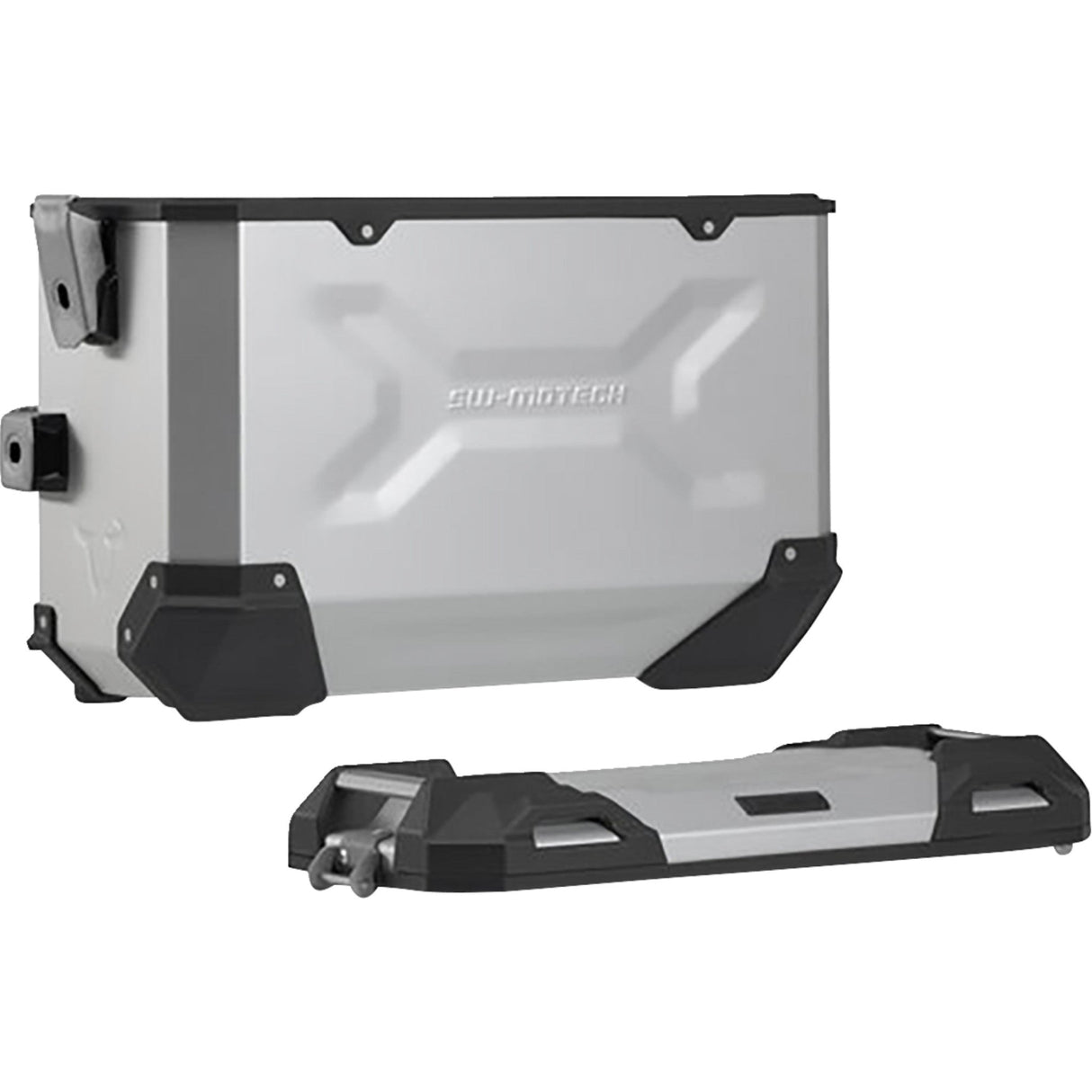 SW-MOTECH 3580-0108 ADV.01.950.75002/S Adventure Luggage System silver - honda africa twin '19-'21