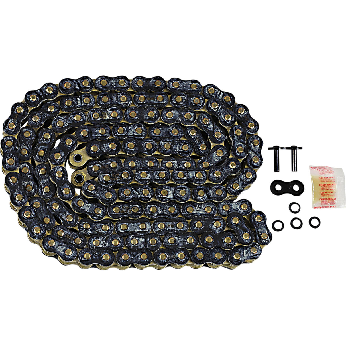 RK 1223-1030 525MAXZ-150-BG 525 Max Z Chain 525 Max Z - Drive Chain - 150 Links - Black & Gold