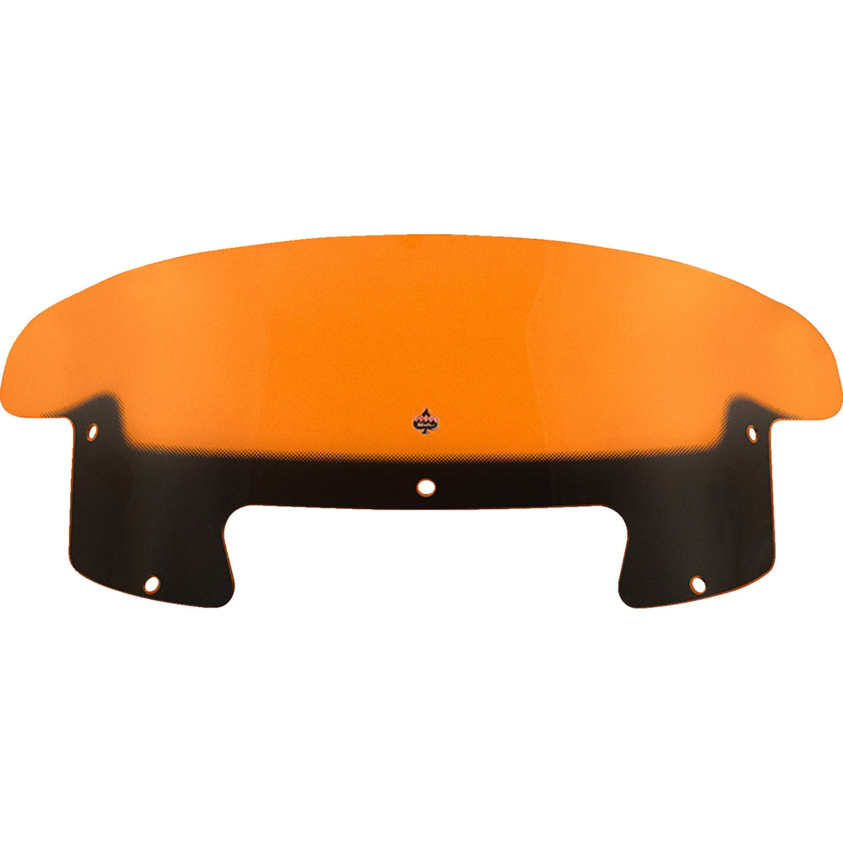 Klock Werks Kolor Flare® Windshield 8" Orange - KWW-04-0628 For Indian 2020-2025