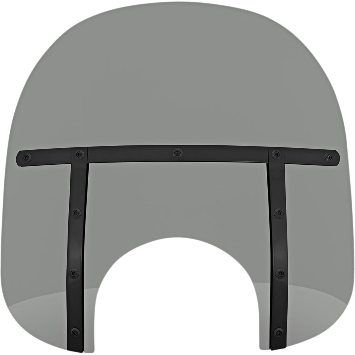 MEMPHIS SHADES 2313-0310 MEB35212 Memphis Fats Windshield Fats Windshield - 15" - Headlight - Black Smoke
