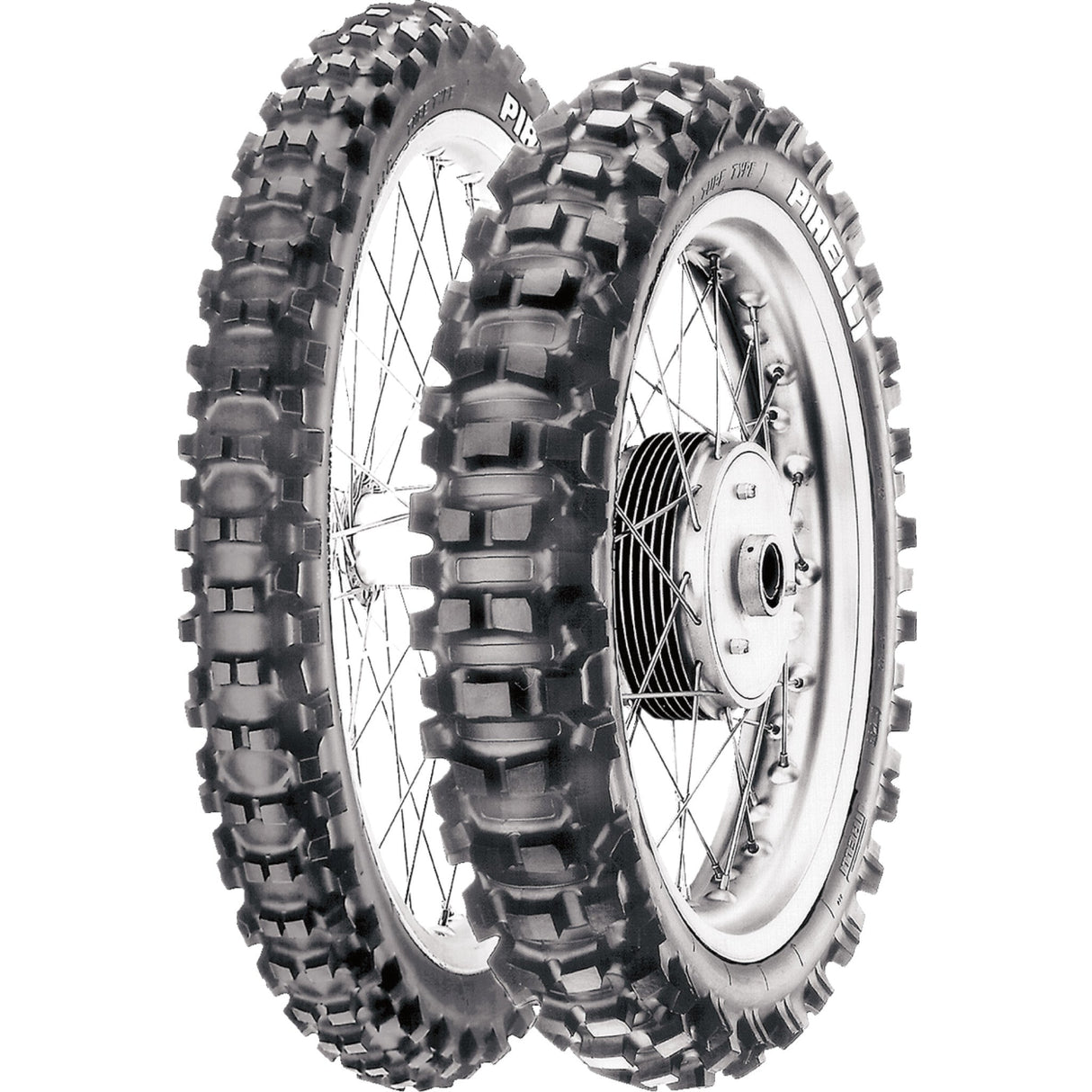PIRELLI 0313-0257 4344200 Scorpion™ XC Mid Hard Tire Tire - Scorpion™ XC Mid Hard - Rear - 110/100-18 - 64M