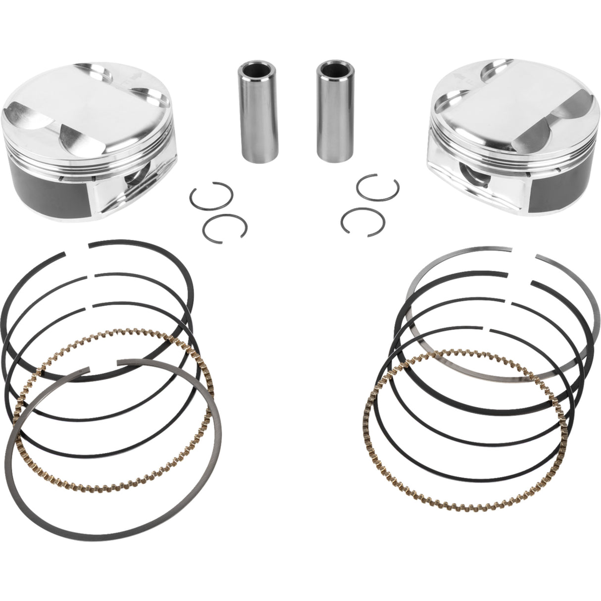 JE PISTONS 0910-7004 398758 Piston Kit 4.016" bore - 4.500" stroke - 12.0:1 cr - 108" m8