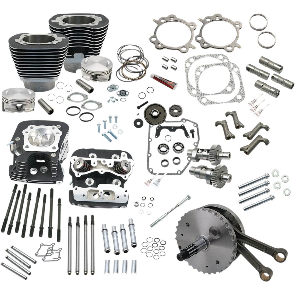 S&S CYCLE 0903-0950 900-0564 124" Hot Set Up® Engine Performance Kit - Black